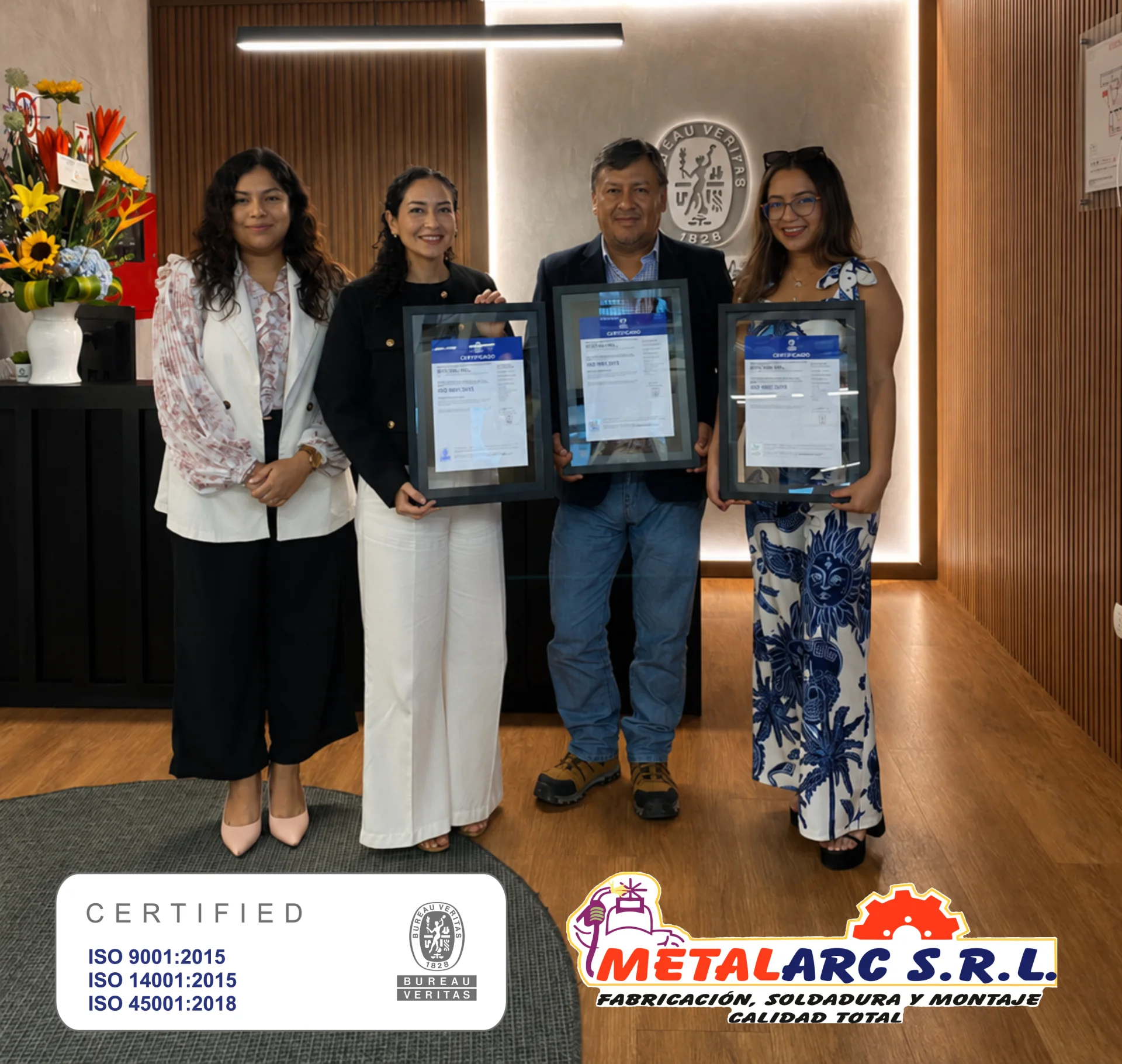 Reconocimiento Bureau Veritas